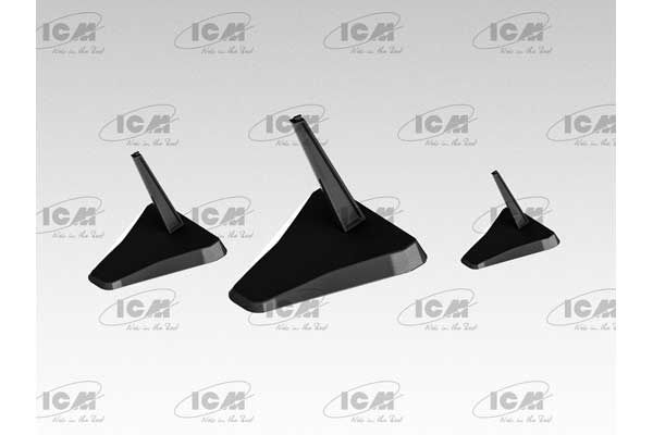 Стенди для моделей літаків 1/144, 1/72, 1/48, 1/32 (ICM A.002)