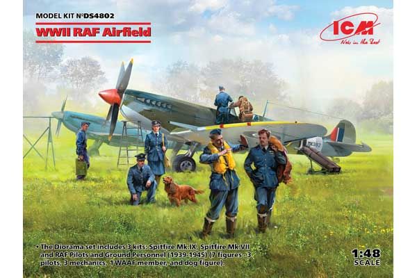 Аэродром ВВС Великобритании Второй Мировой войны (ICM DS4802) 1/48