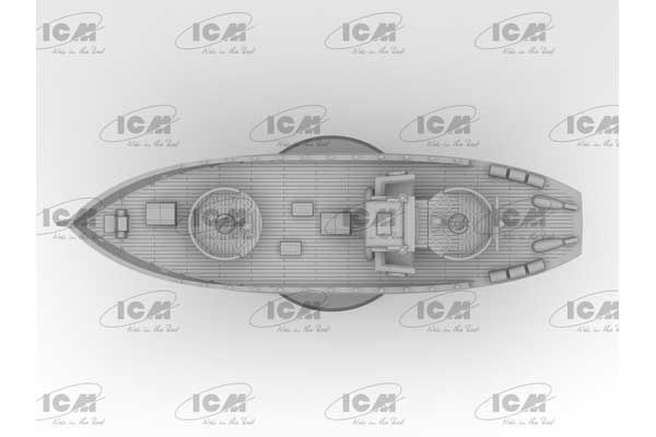 KFK Kriegsfischkutter (ICM S.018) 1/350