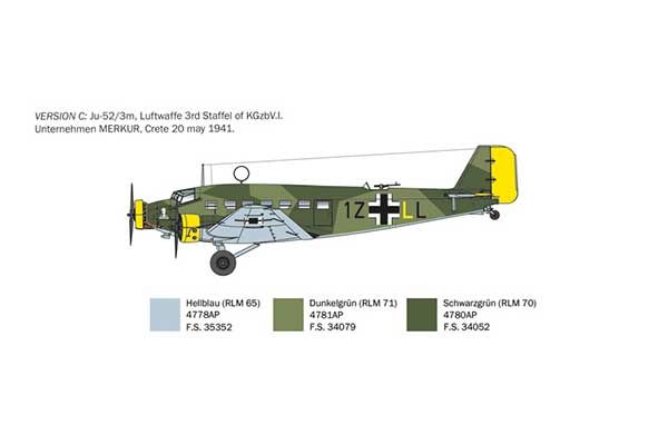 Junker Ju-52/3m (Italeri 0102) 1/72