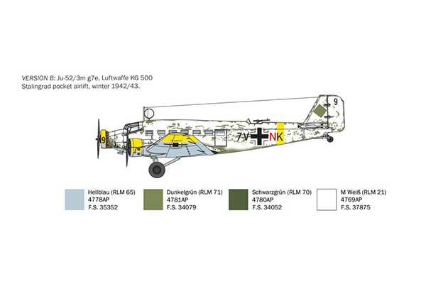 Junker Ju-52/3m (Italeri 0102) 1/72