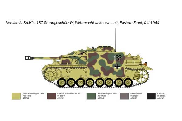 Sd. Kfz. 167 SturmGeschutz IV (Italeri 0223) 1/35