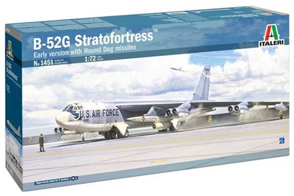 B-52G Stratofortress ранней версии (Italeri 1451) 1/72