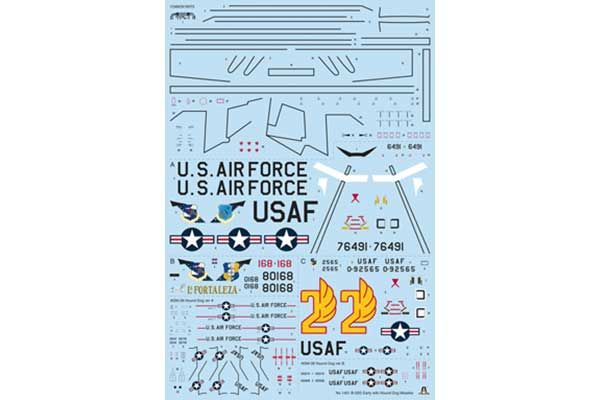 B-52G Stratofortress ранней версии (Italeri 1451) 1/72