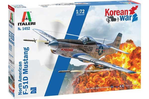 F-51D Mustang Корейська війна (Italeri 1452) 1/72