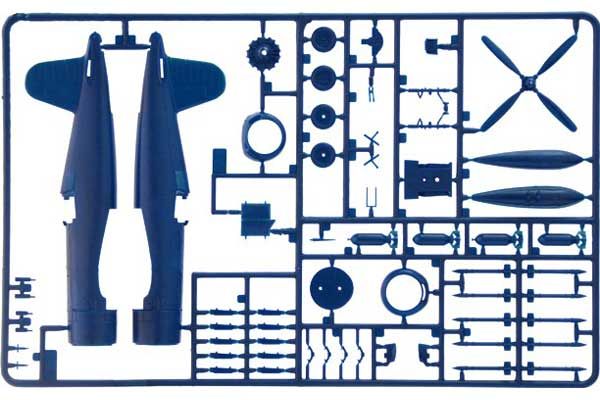 F4U-4 Corsair (ITALERI 1453) 1/72