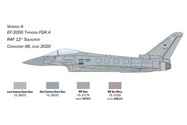 EF-2000 Typhoon (ITALERI 1457) 1/72