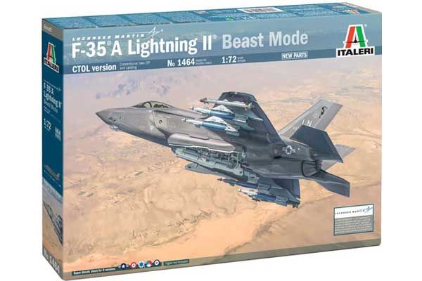 F-35A Lightning II Beast Mode (Italeri 1464) 1/72