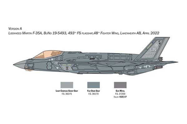 F-35A Lightning II Beast Mode (Italeri 1464) 1/72