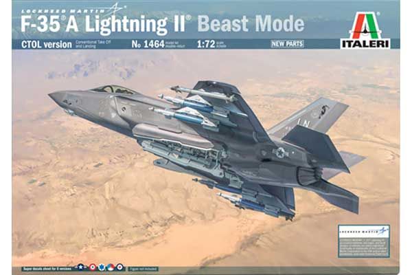 F-35A Lightning II Beast Mode (Italeri 1464) 1/72
