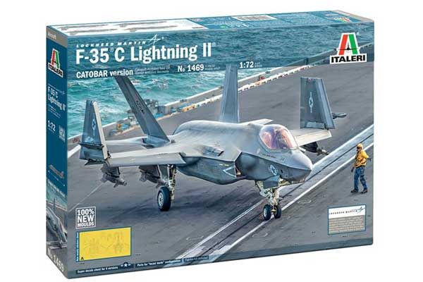 F-35C Lightning II ''CATOBAR version'' (Italeri 1469) 1/72