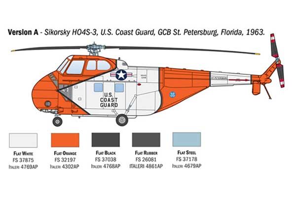 HO4S-3 / HAS.7 / H-19 (Italeri 1476) 1/72