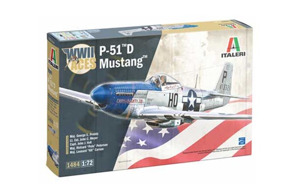 P-51D Mustang Aces (Italeri 1484) 1/72