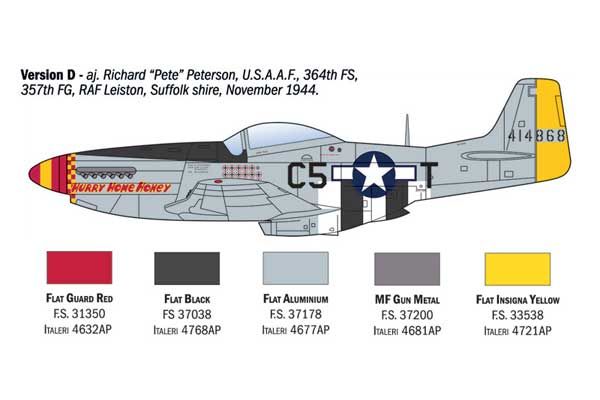 P-51D Mustang Aces (Italeri 1484) 1/72