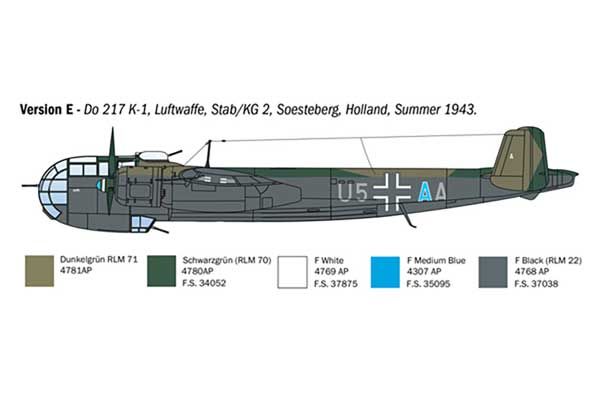 DO 217 K-1/K-2 (Italeri 1488) 1/72