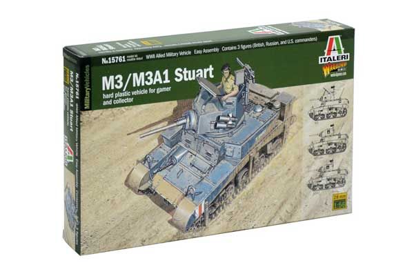 M3/M3A1 STUART (ITALERI 15761) 1/56