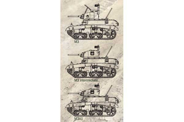 M3/M3A1 STUART (ITALERI 15761) 1/56