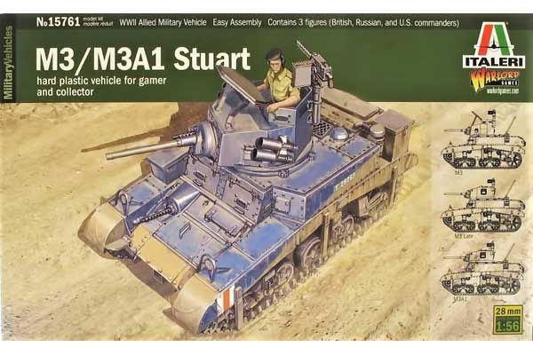 M3/M3A1 STUART (ITALERI 15761) 1/56