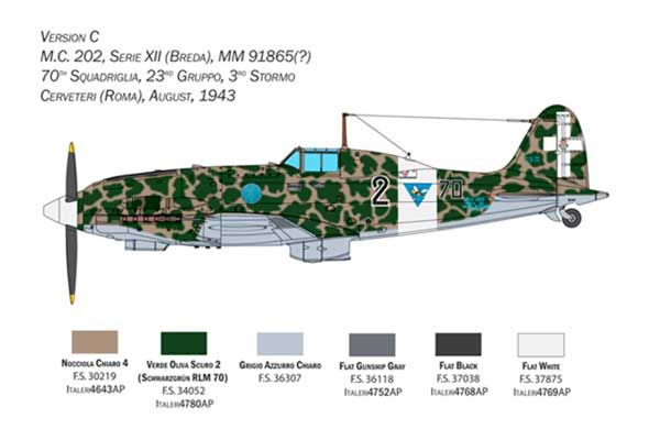 Macchi MC.202 Folgore (Italeri 2518) 1/32