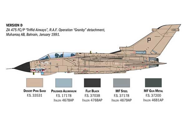 Tornado GR.1 Desert Storm (Italeri 2521) 1/32