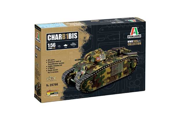 Char B1 Bis (Italeri 25766) 1/56