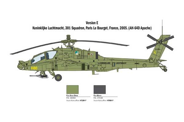AH-64D Longbow Apache (Italeri 2748) 1/48