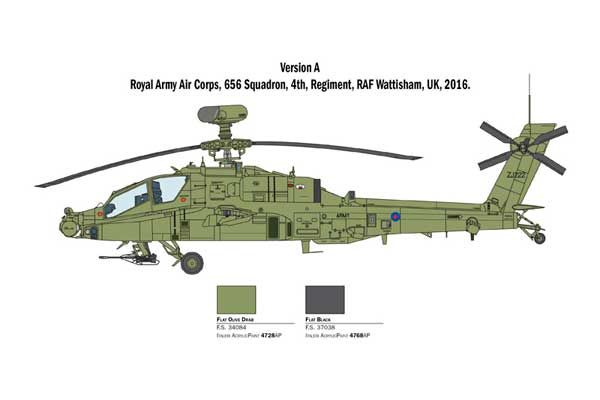 AH-64D Longbow Apache (Italeri 2748) 1/48