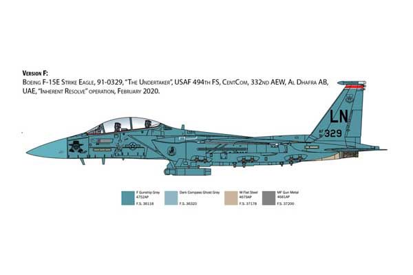 F-15E Strike Eagle (Italeri 2803) 1/48
