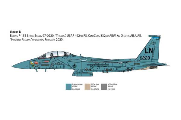 F-15E Strike Eagle (Italeri 2803) 1/48