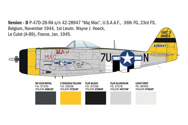 P-47D Thunderbolt (Italeri 2835) 1/48