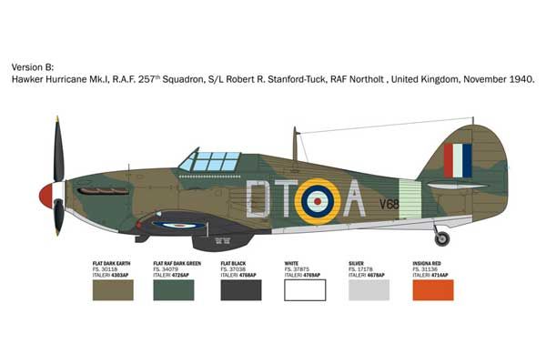 Hurricane Mk.l aces (Italeri 2838) 1/48