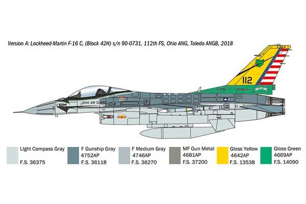 F-16C Fighting Falcon - WAR THUNDER (Italeri 35105) 1/48