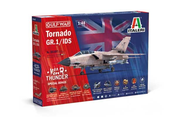 Tornado GR.1/IDS Gulf War - WAR THUNDER (Italeri 35107) 1/48