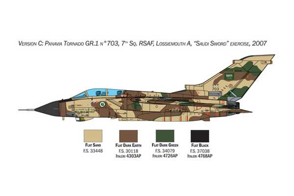 Tornado GR.1/IDS Gulf War - WAR THUNDER (Italeri 35107) 1/48