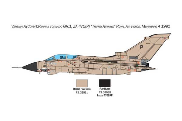 Tornado GR.1/IDS Gulf War - WAR THUNDER (Italeri 35107) 1/48