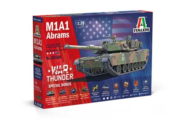 M1A1 Abrams - WAR THUNDER (Italeri 35108) 1/35