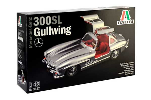 Mercedes-Benz 300 SL Gullwing (Italeri 3612) 1/16