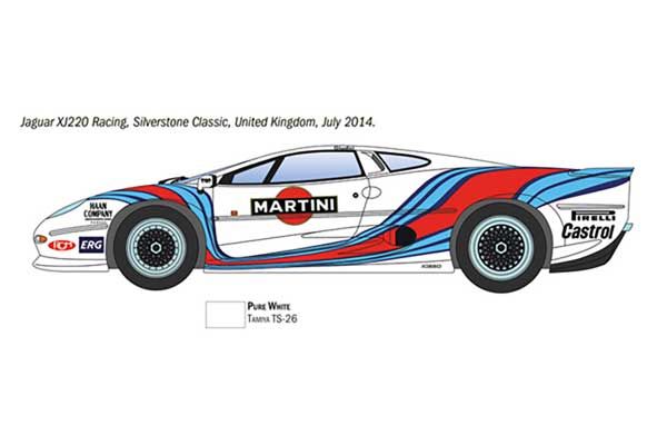 Jaguar XJ 220 Racing (Italeri 3669) 1/24