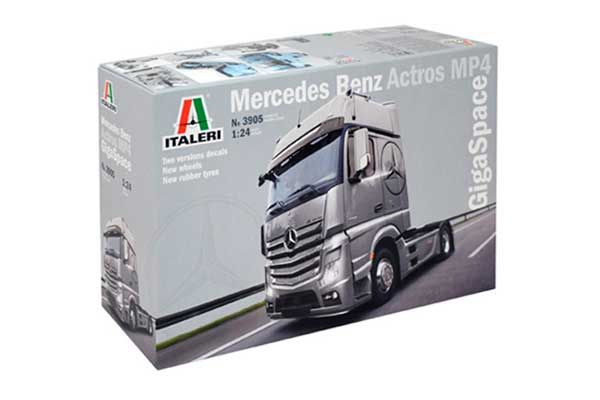 Mercedes Benz Actros MP4 Gigaspace (Italeri 3905) 1/24