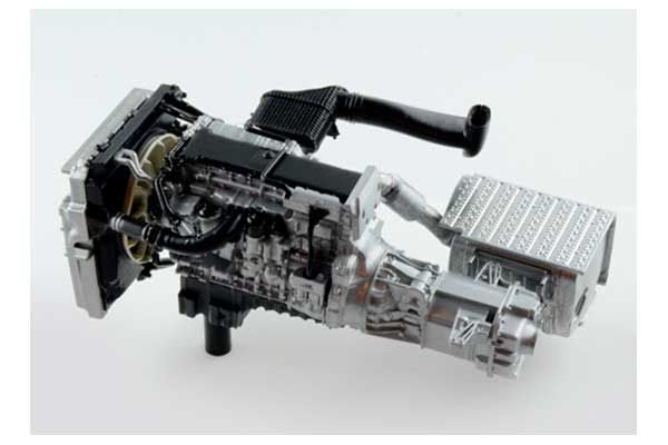 Mercedes Benz Actros MP4 Gigaspace (Italeri 3905) 1/24