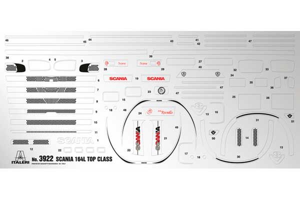 Scania 164L Topclass (Italeri 3922) 1/24