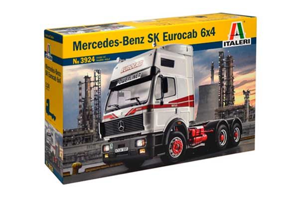 Mercedes-Benz SK Eurocab 6x4 (Italeri 3924) 1/24
