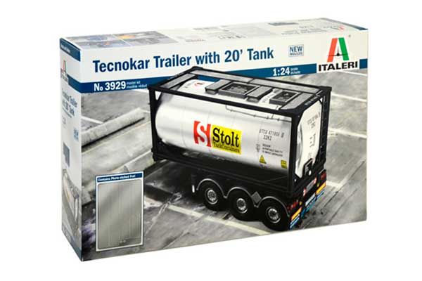 Tecnokar трейлер с 20' цистерной (Italeri 3929) 1/24