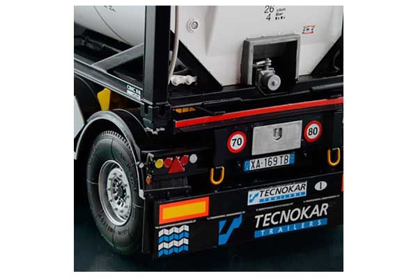 Tecnokar трейлер с 20' цистерной (Italeri 3929) 1/24