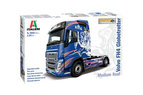 VOLVO FH4 Globetrotter Medium Roof (Italeri 3942) 1/24