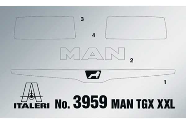 MAN TGX 18.500 XXL (Italeri 3959) 1/24