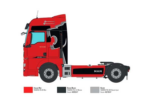 MAN TGX 18.500 XXL (Italeri 3959) 1/24