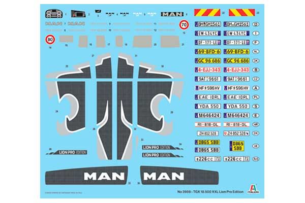MAN TGX 18.500 XXL (Italeri 3959) 1/24