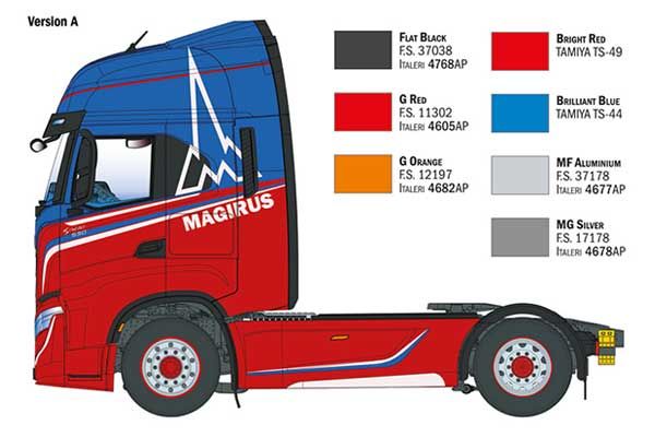 IVECO S-WAY (Italeri 3963) 1/24