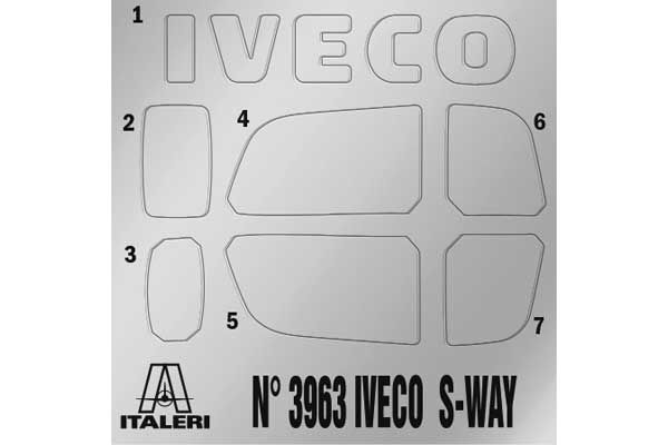 IVECO S-WAY (Italeri 3963) 1/24